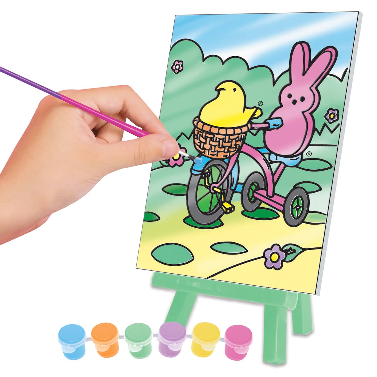 Tara Toy PEEPS® Paint-a-Canvas Activity Kit